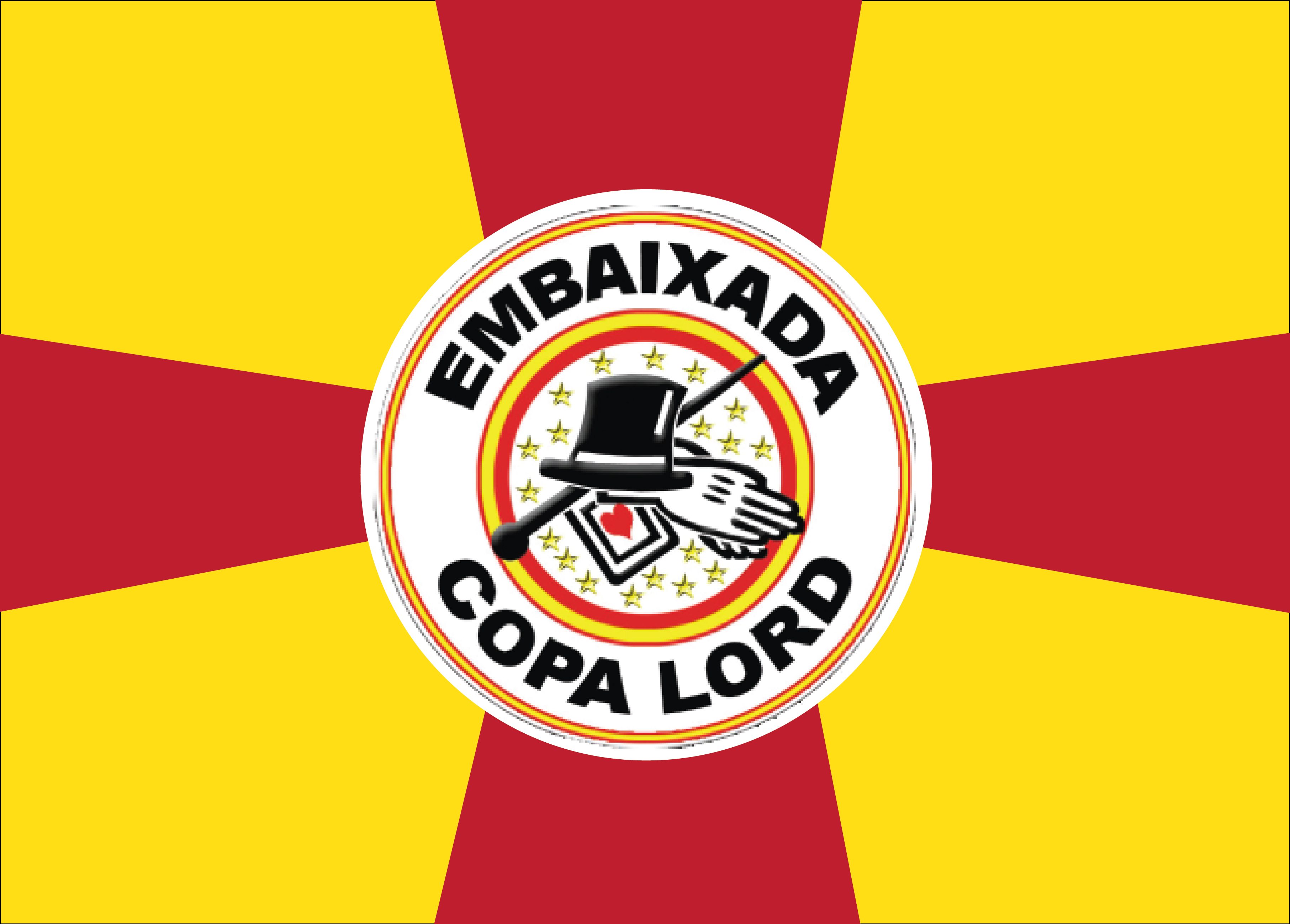 Bandeira da escola Embaixada Copa Lord