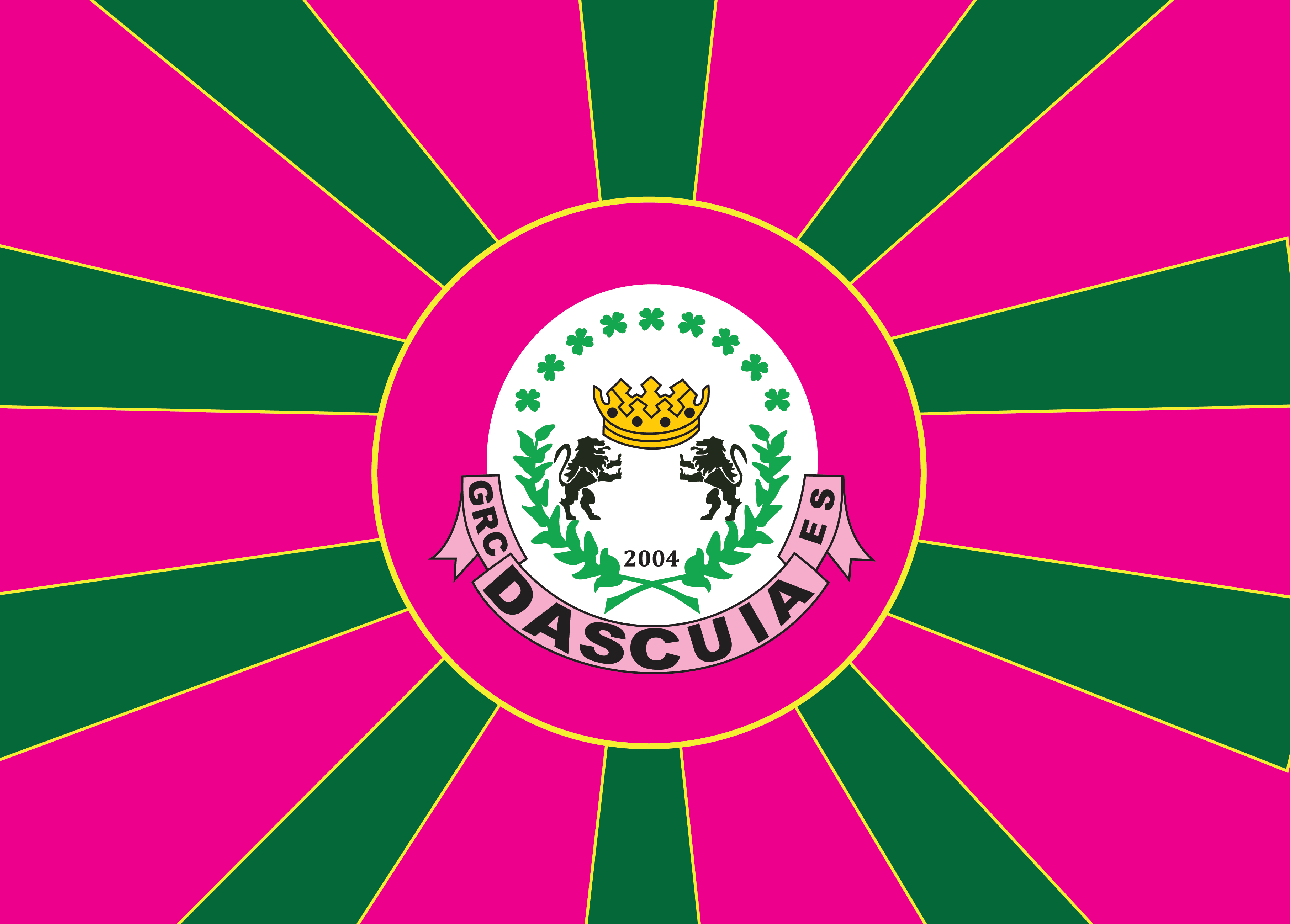 Bandeira da escola Dascuia