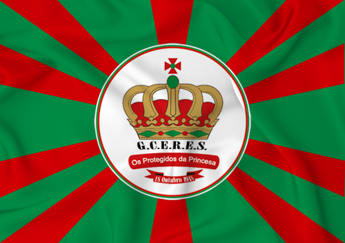 Bandeira da escola Os Protegidos da Princesa